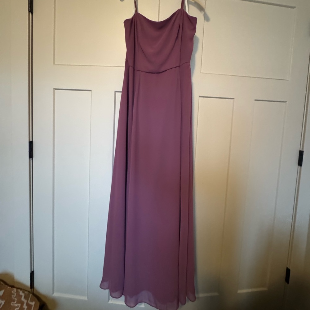 Davids bridal mauve dress size 18